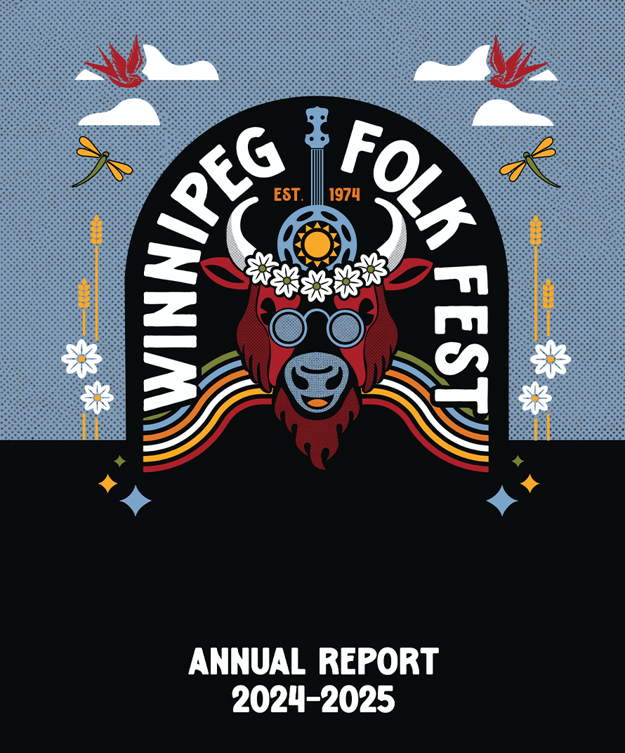 Winnipeg Folk Festival 2024-2025 Annual Report Thumbnail.